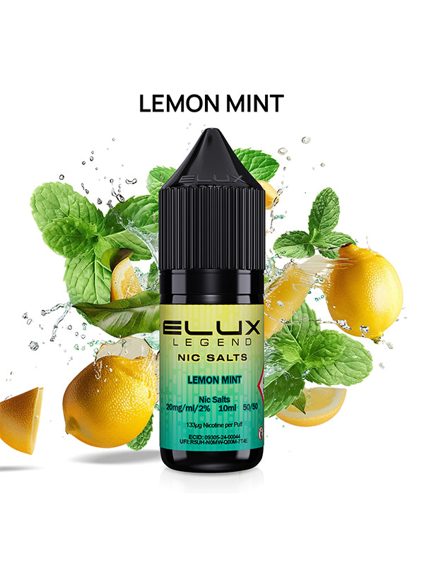 Elux Legend Lemon Mint Nic Salt E-Liquids