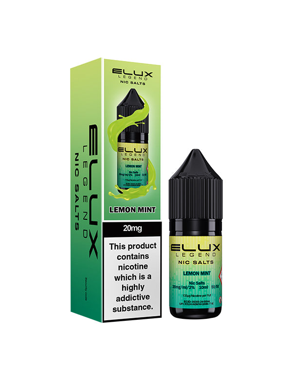 Elux Legend Lemon Mint Nic Salt E-Liquids