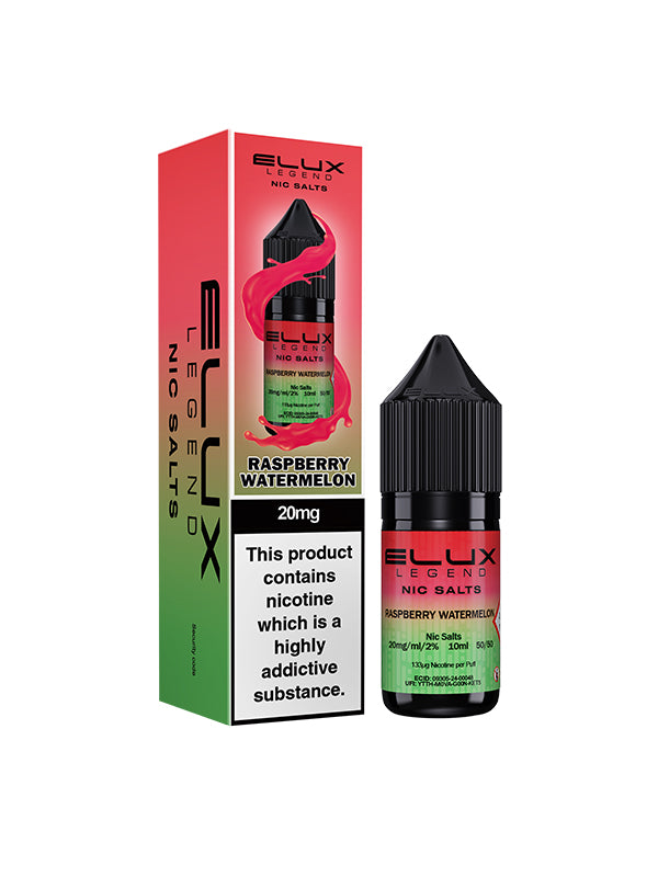 Elux Legend Raspberry Watermelon Nic Salt E-Liquids