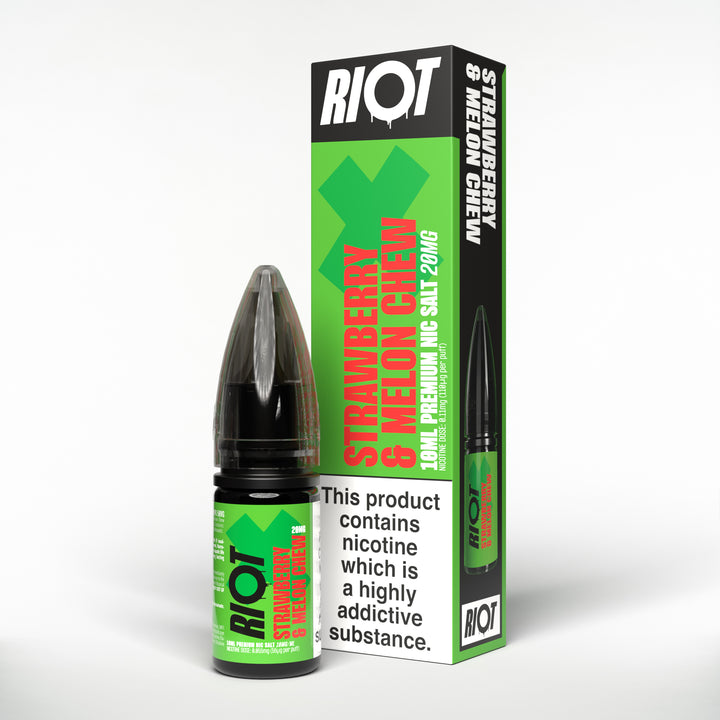 Strawberry Melon Chew Riot X Nic Salt E-Liquid by Riot squad 20mg