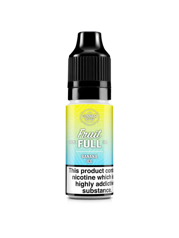 Banana Ice Fruit FULL Nic Salt E-Liquid by Dinner Lady by NYKecigs