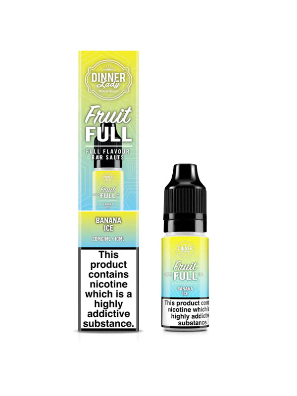 Banana Ice Fruit FULL Nic Salt E-Liquid by Dinner Lady by NYKecigs