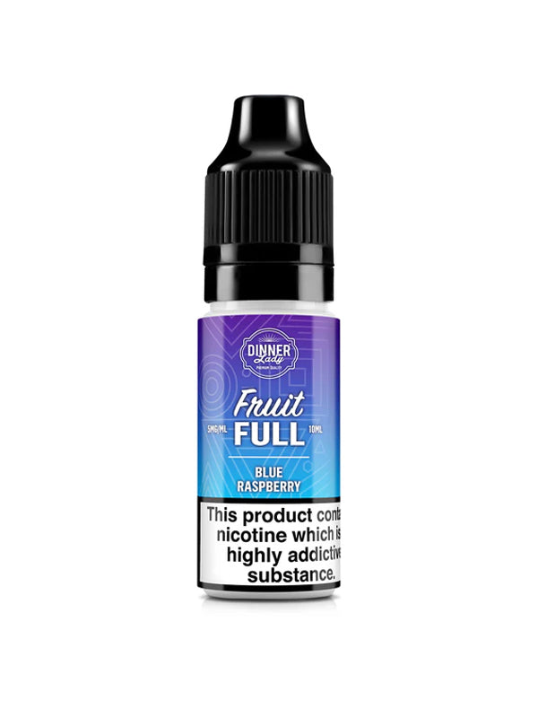 Blue Raspberry Fruit FULL Nic Salt E-Liquid by Dinner Lady