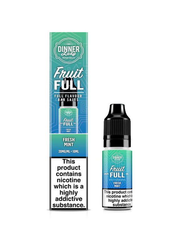 Fresh Mint Fruit FULL Nic Salt E-Liquid by Dinner Lady