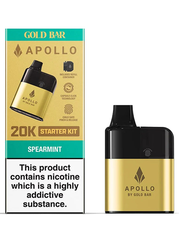 GOLD BAR Apollo Prefilled Pod Kit Spearmint