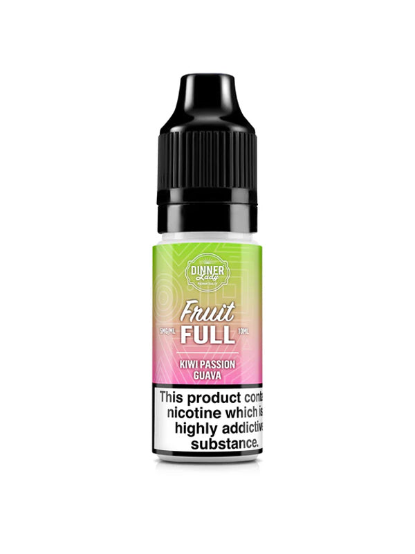 Kiwi Passion Fruit Guava Fruit FULL Nic Salt E-Liquid by Dinner Lady