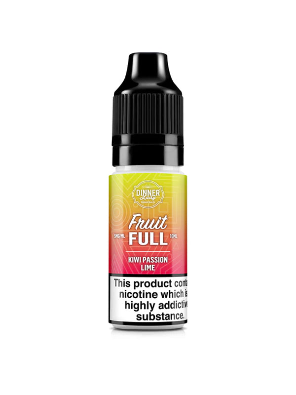 Kiwi Passion Lime Fruit FULL Nic Salt E-Liquid by Dinner Lady