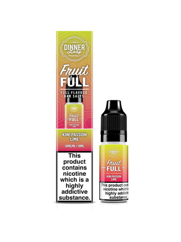 Kiwi Passion Lime Fruit FULL Nic Salt E-Liquid by Dinner Lady