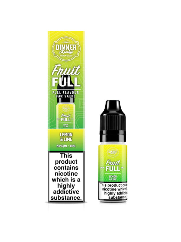 Lemon & Lime Fruit FULL Nic Salt E-Liquid by Dinner Lady