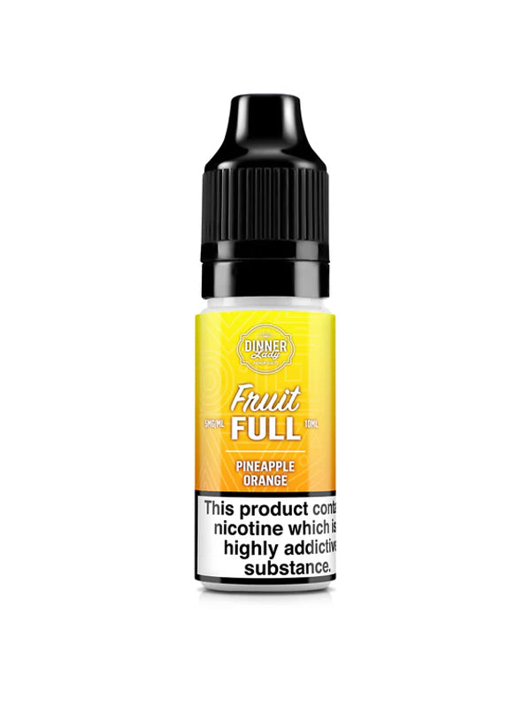 Pineapple Orange Fruit FULL Nic Salt E-Liquid by Dinner Lady