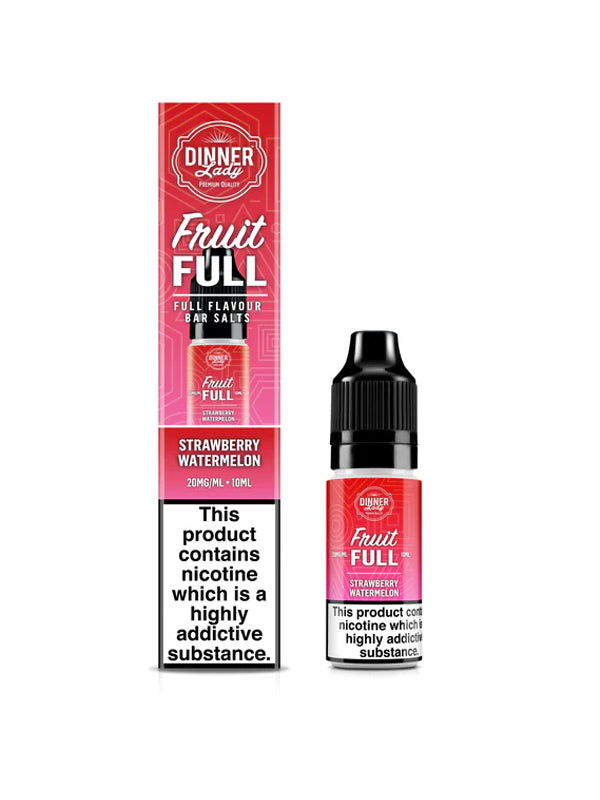 Strawberry Watermelon Fruit FULL Nic Salt E-Liquid by Dinner Lady