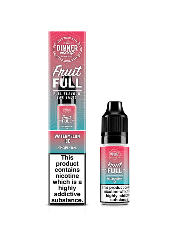 Watermelon Ice Fruit FULL Nic Salt E-Liquid by Dinner Lady